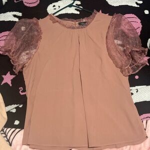 Women’s dusty rose shirt size 1X